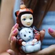 Ялинкова іграшка Rizdviani Istorii Малюк в кігурумі 13,5 см (4820001045239) - зображення 5