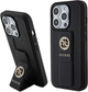 Панель Guess Grip Stand 4G Saffiano Strass для Apple iPhone 15 Pro Max Black (3666339198442) - зображення 1