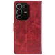 Чохол-книжка Crazy Horse Clasic для Infinix Note 50 Pro Plus Red Wine (Front) (69313) - изображение 3