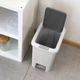 Ведро для мусора MBM HOME с крышкой и педалью BIN-01 20L GRAY серое - изображение 5