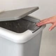 Ведро для мусора MBM HOME с крышкой и педалью BIN-01 20L GRAY серое - изображение 6