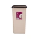 Відро для сміття MBM HOME BIN-02 12L BEIGE пластикове бежеве - зображення 14