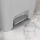 Ведро для мусора MBM HOME с крышкой и педалью BIN-03 18L GRAY пластиковое серое - изображение 7