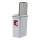 Ведро для мусора MBM HOME BIN-04 15L GRAY пластиковое серое - изображение 3