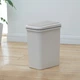 Ведро для мусора MBM HOME BIN-04 10L GRAY пластиковое серое - изображение 1