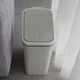 Ведро для мусора MBM HOME BIN-04 10L GRAY пластиковое серое - изображение 4