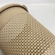 Корзина для мусора MBM HOME BIN-09 9L LIGHT BROWN пластиковая светло-коричневая - изображение 2