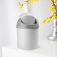 Ведро для мусора настольное MBM HOME BIN-10 1.6L GRAY пластиковое серое - изображение 8