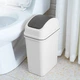 Відро для сміття MBM HOME з кришкою BIN-12 15L GRAY Сіре - зображення 2