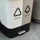 Ведро для сортировки мусора MBM HOME BIN-05 (10+10L) LIGHT GRAY/GRAY Светло-серое/серое - изображение 5