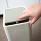 Відро для сміття MBM HOME з кришкою BIN-14 12L GRAY Сіре - зображення 4