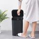 Ведро для мусора MBM HOME с крышкой и педалью BIN-13 12L ANTHRACITE Антрацитовое - изображение 2