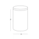 Емкость для хранения MBM HOME 1000 мл KP-13 L WHITE/WOOD белая/дерево - изображение 10