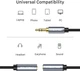 Аудіо кабель CABLETIME 3.5 мм (M) - 2х3.5 мм (F), 0.2 м (CF13B) - зображення 3