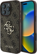 Etui Guess 4G Big Logo do Apple iPhone 16 Pro Brown (3666339327583) - obraz 1