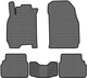 EVA коврики EVAtech в салон автомобиля для 9-3 (YS3F) Restyling MT (glass breaker cutout) Saab 2007-2013 2 поколения Combi EU Сота Серая Черный кант (SA12737C5AV4SGB) - изображение 1