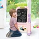 Дитячий мольберт для малювання DI YUAN TOYS двосторонній з магнітами крейдою та маркерами Дитячі мольберти - зображення 5