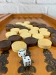 Нарди дерево із зображенням Bonder, 63х63 см + шахмати 3в1 4636545 - зображення 4