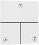 Наружная часть переключающего вентиля скрытого монтажа для ванны Hansgrohe ShowerSelect Comfort E 15573700 - изображение 1