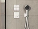 Наружная часть переключающего вентиля скрытого монтажа для ванны Hansgrohe ShowerSelect Comfort E 15573700 - изображение 2