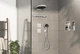 Наружная часть переключающего вентиля скрытого монтажа для ванны Hansgrohe ShowerSelect Comfort E 15573700 - изображение 3