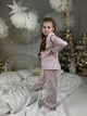 Утеплена піжама для дівчинки (кофта та штани) з принтом Носи своє 164 Рожевий (p-9471-178574) - изображение 5