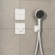 Наружная часть переключающего вентиля скрытого монтажа для ванны Hansgrohe ShowerSelect Comfort Q 15587700 - изображение 4