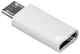 Адаптер Lapara LA-Male microUSB - Type-C Female White (LA-MaleMicroUSB-TypeC-Female white) - изображение 1