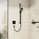 Наружная часть термостатического смесителя скрытого монтажа для душа Hansgrohe DuoTurn Q 75614670 - изображение 6