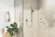 Наружная часть термостатического смесителя скрытого монтажа для душа Hansgrohe DuoTurn E 75617000 - изображение 7