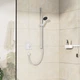 Наружная часть термостатического смесителя скрытого монтажа для душа Hansgrohe DuoTurn E 75617700 - изображение 5