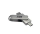 Флеш-накопитель XON FlashDrive DuoConnect 128GB USB 3.0 / Type-C Silver (FX3DR128MS 7621) - изображение 3