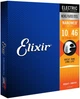 Струны для электрогитары Elixir 12450 Nanoweb Nickel Plated Steel 12-String Light 10/46 - изображение 2