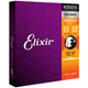 Струны для акустической гитары Elixir 11027 Nanoweb 80/20 Bronze Acoustic Custom Light 11/52 - изображение 2