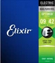 Струны для электрогитары Elixir 19002 Optiweb Nickel Plated Steel Super Light 9/42 - изображение 1