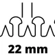 Кущоріз Einhell GE-CH 18/60 Li - Solo, 18В, PXC, 600 мм, 2.9 кг (без АКБ та ЗП) (3410930) - зображення 5