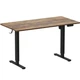 Компьютерный стол OfficePro Dark Wood/Black (ODE1470DW) - изображение 1