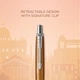 Ручка шариковая Parker JOTTER 17 SE Rome Bronze CT BP (19 632) - изображение 5