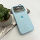 Чохол для смартфона Silicone Full Case AA Open Cam для Apple iPhone 17 Pro 27, Mist Blue (FullOpeAAi17P-27) - зображення 4