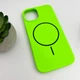 Чохол для смартфона Cosmic Silicone Case Magnetic for Apple iPhone 14 53,Shiny Green (SilMag14-53) - изображение 4