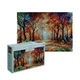 Пазли тришарові серія Stained Glass 1, розмір 48х67 см, 2000 шт.(385000) - зображення 2
