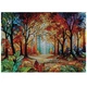 Пазли тришарові серія Stained Glass 1, розмір 48х67 см, 2000 шт.(385000) - зображення 3