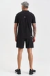 Чорний костюм з шортами VENTUS7 EA7 Emporio Armani 7680 XL - изображение 12