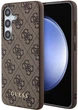 Панель Guess Hardcase 4G Metal Gold Logo для Samsung Galaxy S24 Brown (GUHCS24SG4GFBR) - зображення 1