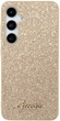 Etui plecki Guess Glitter Script do Samsung Galaxy S24+ Gold (GUHCS24MHGGSHD) - obraz 2