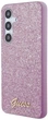Etui plecki Guess Glitter Script do Samsung Galaxy S24+ Purple (GUHCS24MHGGSHU) - obraz 2