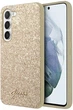 Панель Guess Glitter Script для Samsung Galaxy S24 Gold (GUHCS24SHGGSHD) - зображення 1