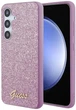 Панель Guess Glitter Script для Samsung Galaxy S24 Purple (GUHCS24SHGGSHU) - зображення 1