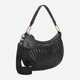 Сумка багет жіноча зі штучної шкіри середня Braccialini Beth Matelasse' B18552 YY 100 Чорна (800070348971) - зображення 4