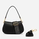 Torebka crossbody damska ze skóry naturalnej Gianni Chiarini Helena Round BS 11088 TKL-NASPM 001 Czarna (800070345700) - obraz 3